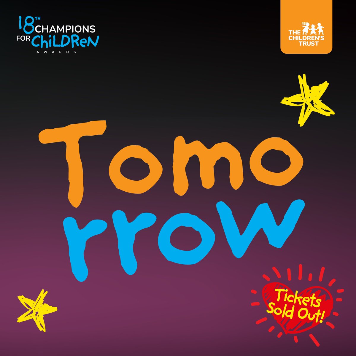 The wait is almost over! We are 24 hours away from the 18th Champions for Children Awards Ceremony. We can't wait to celebrate and honor these programs and individuals who serve the children and families of Miami-Dade County. We'll see you there! #WeAreTCT #ChampionsForChildren