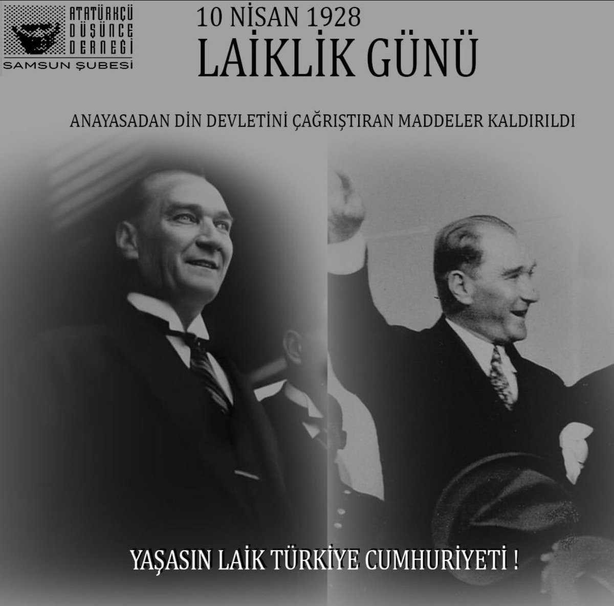 Ne kadar teşekkür etsek azdır!! #10Nisan1928