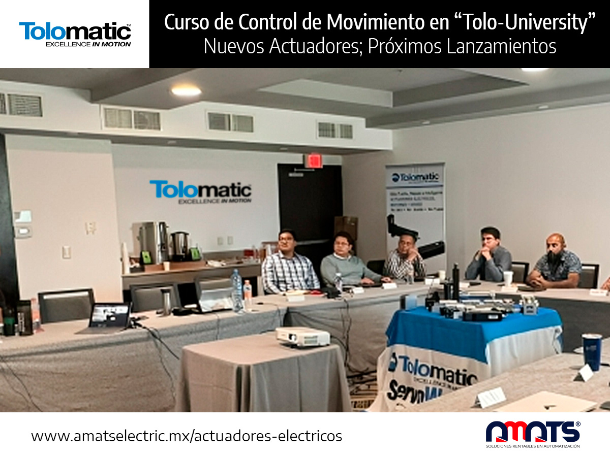 amatselectric's tweet photo. Amats Electric recibiendo capacitación en “Tolo-University”. #AmatsElectric Distribuidor Autorizado #Tolomatic 👉 https://t.co/APvEyO2hRQ

#Actuador #Actuadores #ActuadorEléctrico  #ActuadorHidráulico #CilindrosNeumaticos #Presión #Fuerza #Automatización #Industria40 #IoT https://t.co/IyYEdICznq