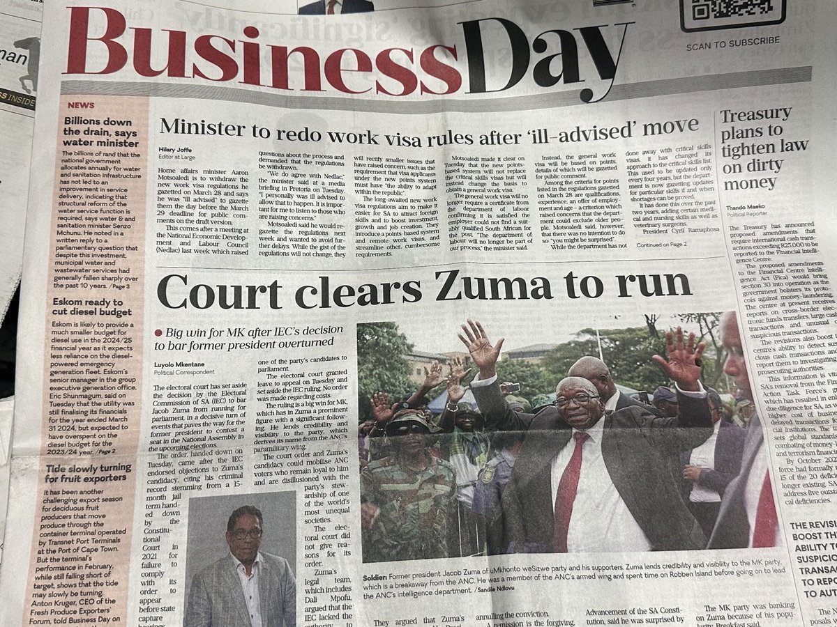 He convinced the court that he wants to comeback and finish his unfinished second term . Akalwanga namuntu ufuna nje ukuqedelela isecond term yakhe awakhutshwa yiKangaroo Court kaANC but not by Parliament which elected him in the first instance.