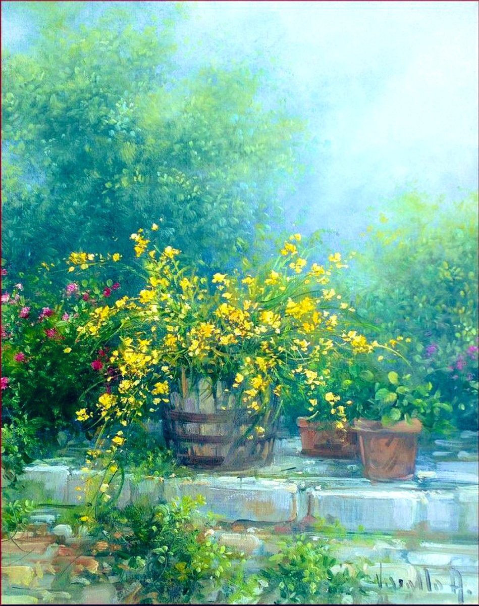 Florecillas silvestres, bellas y alegres. “Valora la belleza de las cosas sencillas. Se puede hacer bella poesía con pequeñas cosas” ✍️Walt. Whitman. ¡Saludos y feliz día!! 🎨A Varallo