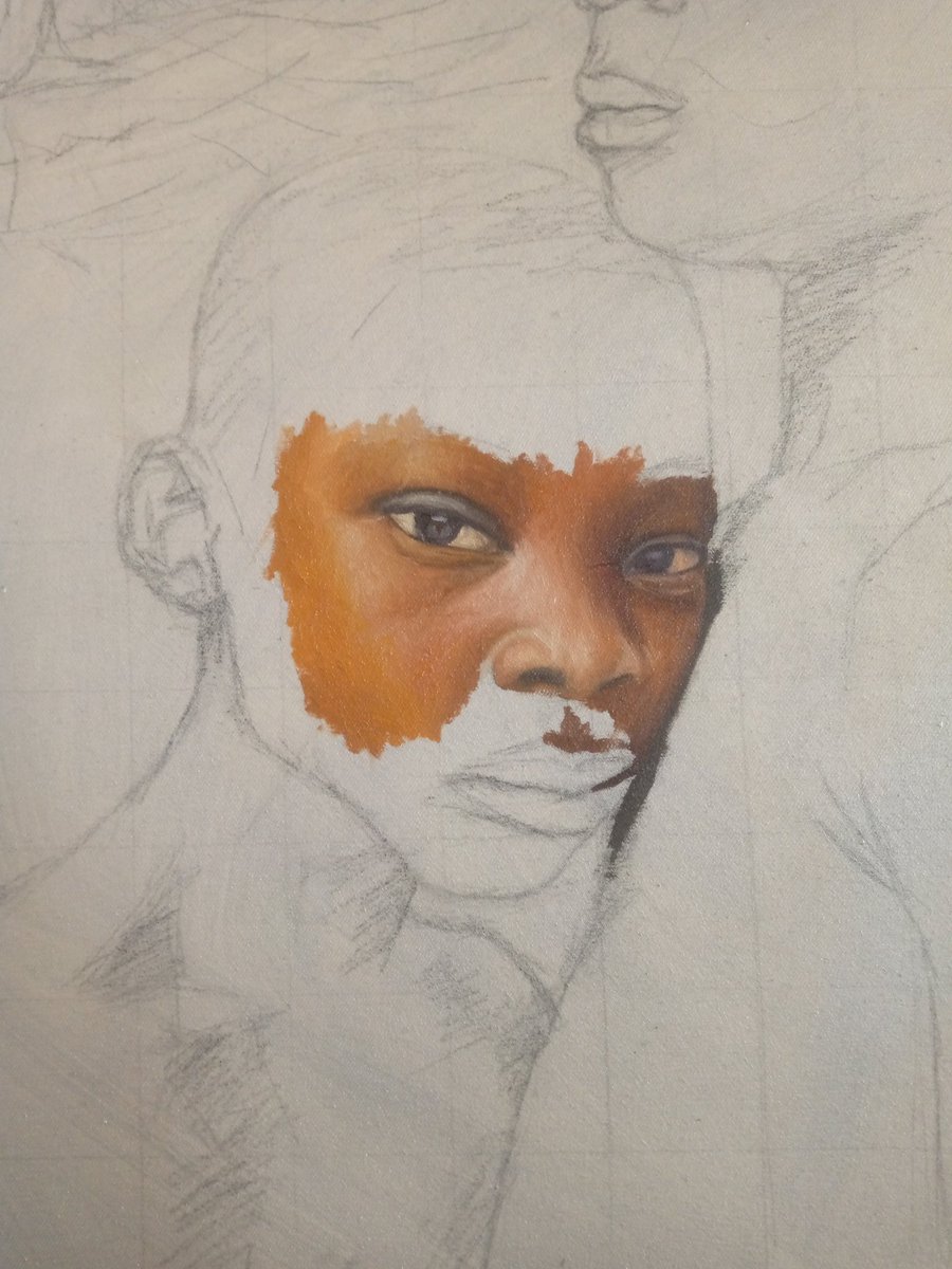 Habeeb_Dauda_'s tweet image. WIP📸
Oil on canvas 🎨🖌️
#painting #artist
#firstlayer #art #1USD #ASEA2024 #XMen97 #StrayKids_ASEA2024 #RMAMCI #ChampionsLeague #BitcoinHalving2024