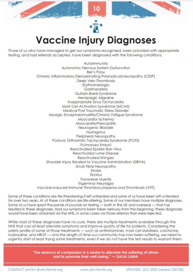 303 claims have been rejected by the Vaccine Damage Payment Scheme as although they had clear causation, these people did not meet the 60% disablement threshold. Imagine being classed as 50% disabled and not being disabled enough to warrant tokenistic help from the Government