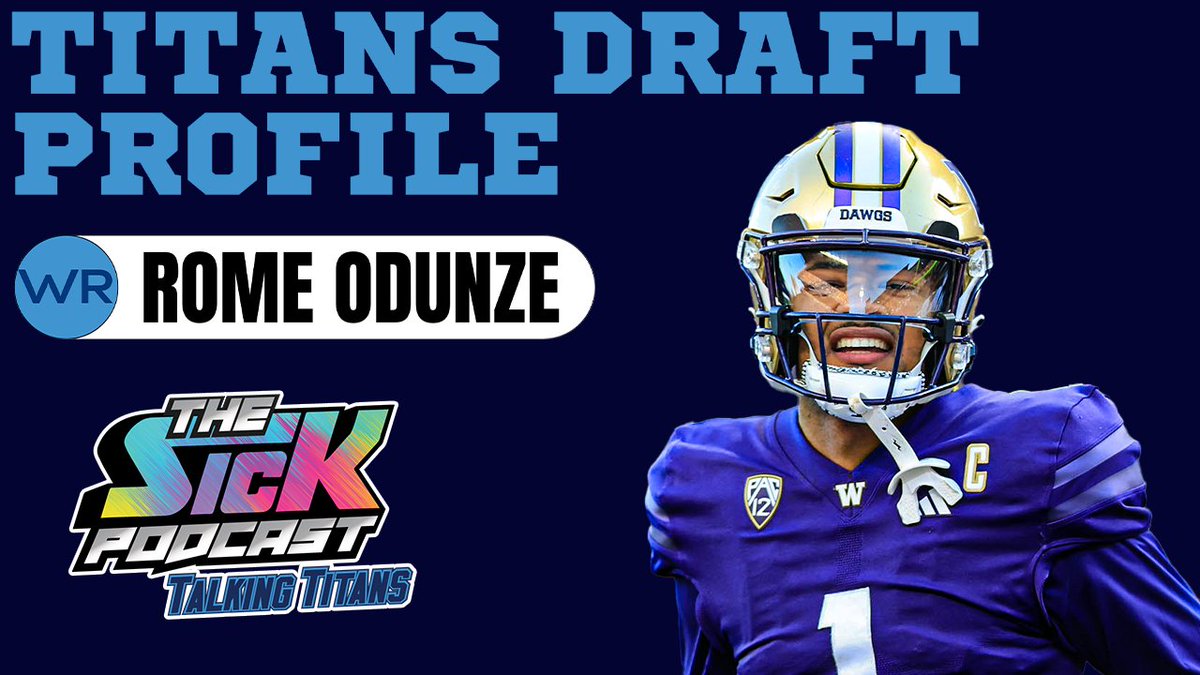 🚨New Episode🚨 @DraftVogel joins @salmanfredi, @J13Foote and @LuckyLombardi to break down Rome Odunze. Full pod👇 Watch: youtu.be/tqZ5VUYrucg Listen: traffic.megaphone.fm/SICMED71378015… #thesickpodcast