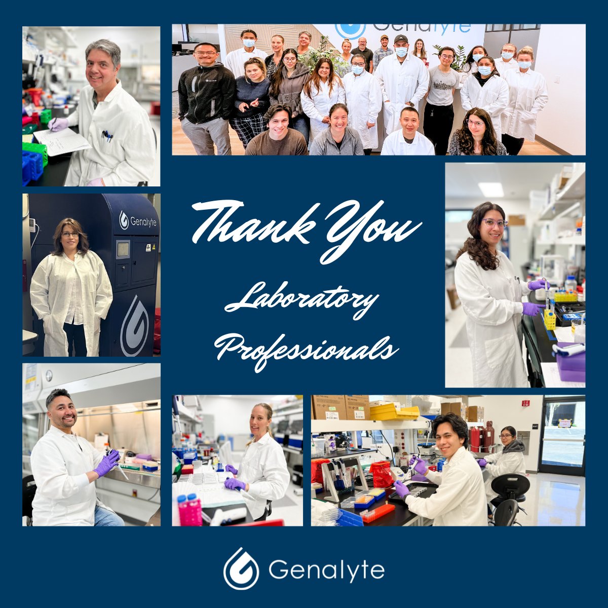 genalyte's tweet image. Happy Laboratory Professionals Week to the brilliant minds and skilled hands at Genalyte. Your tireless efforts ensure accuracy and reliability in every test. Thank you! #LabWeek #ASCPLabWeek24