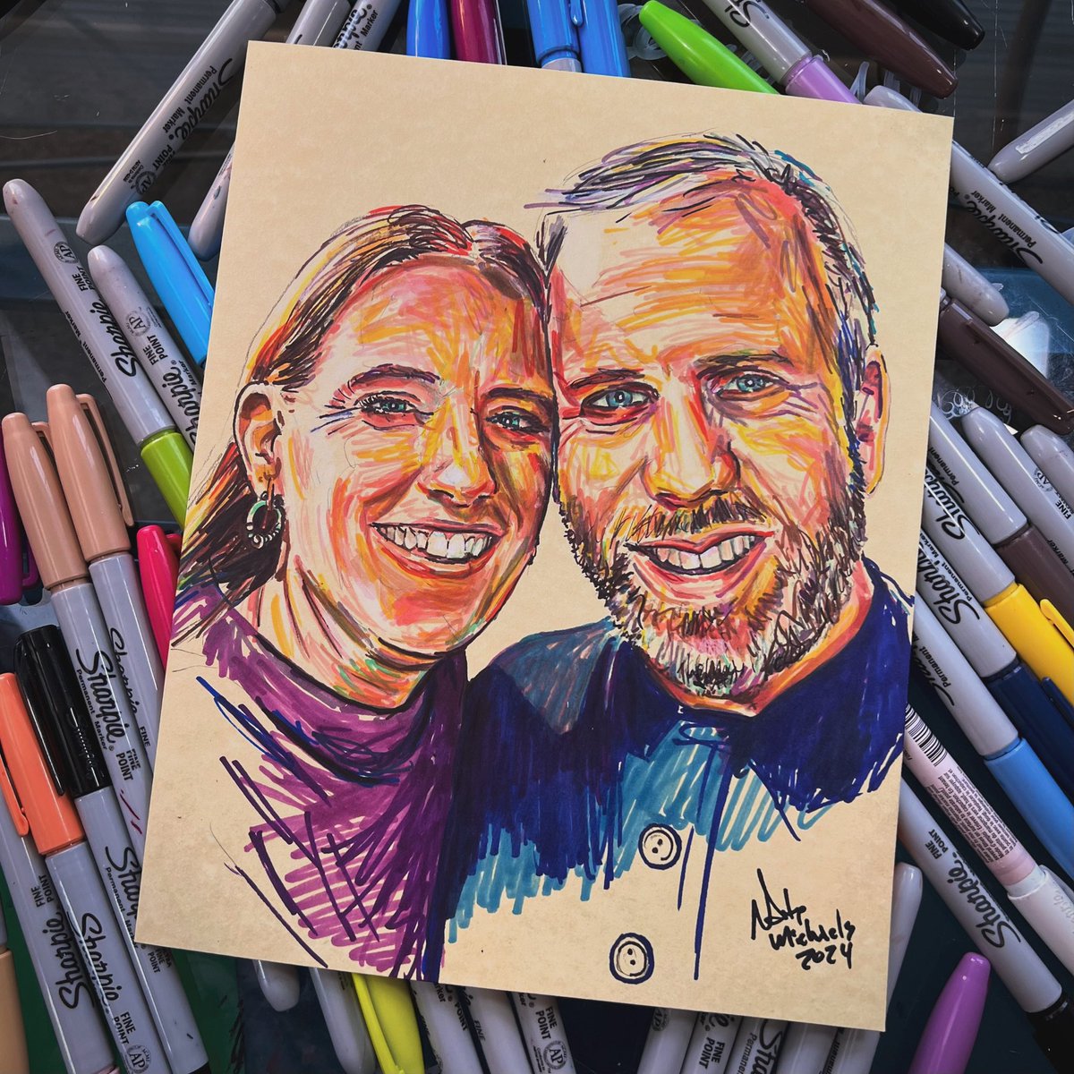 Drawn with Sharpies

I’m booking sketches for May (Mother’s Day is May 12th) - Send me a direct message if you’d to have a portrait created ✌️❤️🎨

#natemichaels #natemichaelsart #portraitartist #mothersday #mothersdaygift #giftsformom #art #drawing #sharpieart #artoftheday