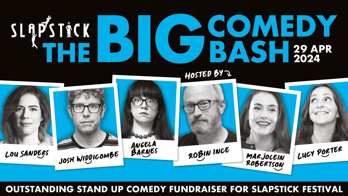 We are just a few weeks from our Big Comedy Bash! Book your tickets now for a fantastic line-up that includes Josh Widdecombe, Lucy Porter, Angela Barnes, Lou Sanders, Marjolein Robertson, and host Robin Ince! buff.ly/42QvkpR