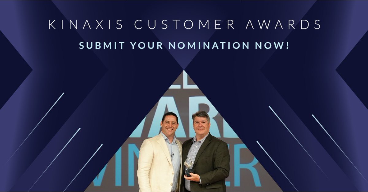 The Kinaxis Customer Awards are back! 🏆 Now’s your chance to shine a spotlight on the supply chain movers & shakers who’ve been solving those head-scratching problems with confidence & finesse. Cast your vote & join in on the excitement at #Kinexions 24: bit.ly/4aIVw8y