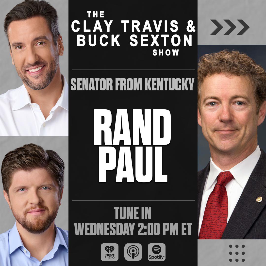 Coming up soon with C&B @RandPaul on Dr. Fauci and the 'smoking gun' Listen Live: l8r.it/7GPZ