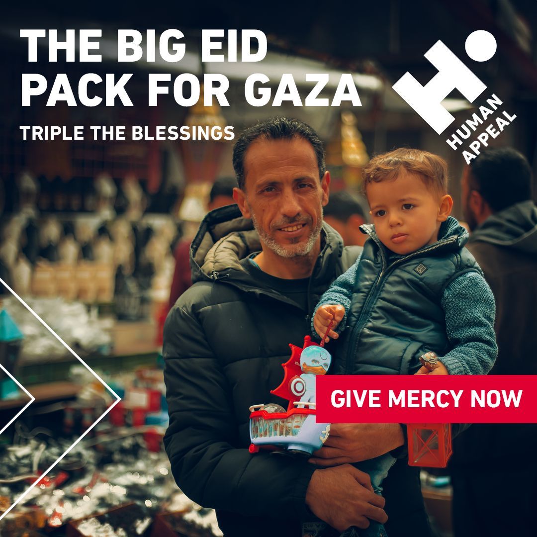 This Eid, as we gather with our families and celebrate. Donate a Big Eid Gift Pack for Gaza and bring relief and joy to the people of Gaza during these blessed days of Eid✨ Donate a Big Eid Gift Pack now: buff.ly/3vLNFbI