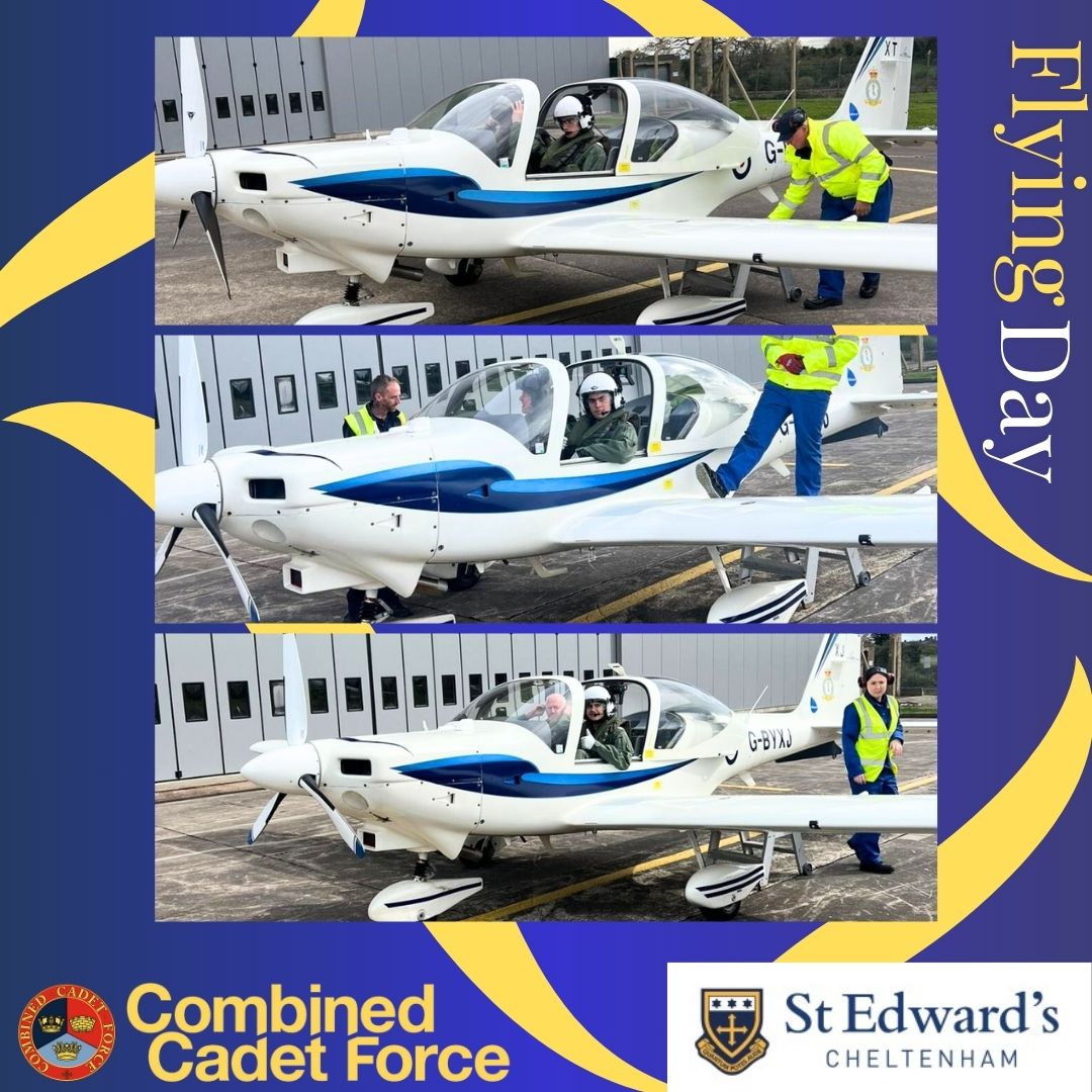 Last week, our RAF Cadets soared through powered air experience flights in the Grob Tutor, earning their blue wings and setting their sights higher on the flying syllabus. Huge thanks to 1AEF for this unforgettable opportunity!
#SECCCF #CombinedCadetForce #StEdwardsCCF #AirCadets