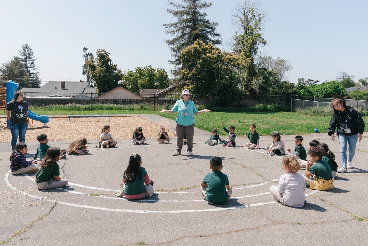 Physical education is important to keep our students healthy and thriving! 🤸‍♀️ Our students from Lyndale Elementary show us how fun exercise can be through sports and other fun activities that students participate in at Think Together. #physicaleducation #fun @AlumRockUnion