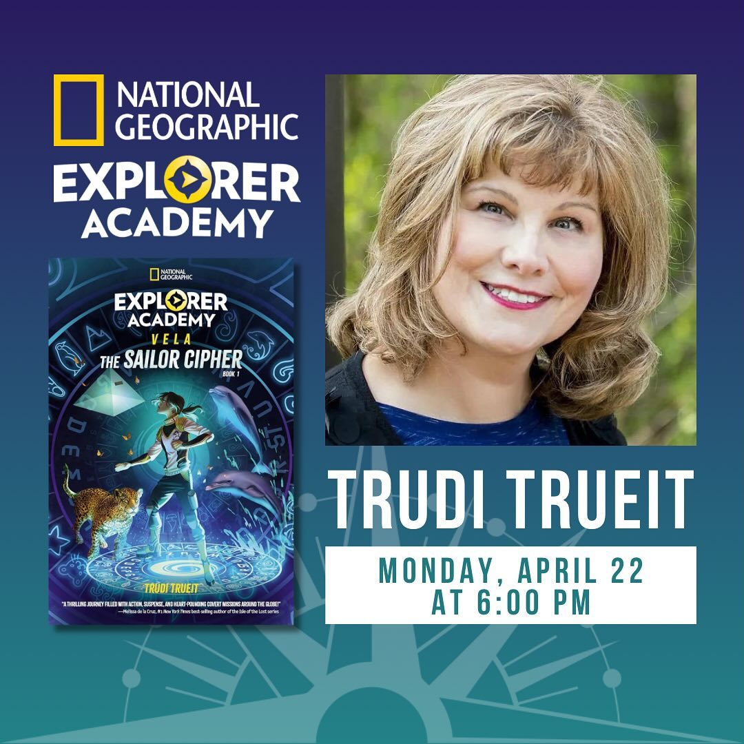 Hey, Spokane friends! Come help celebrate the NEW Explorer Academy series Monday, April 22nd at 6 PM @auntiesbooks! Since I used to work at KREM TV, it'll be coming home (but without the big hair). To reserve your spot: auntiesbooks.com/event/explorer…