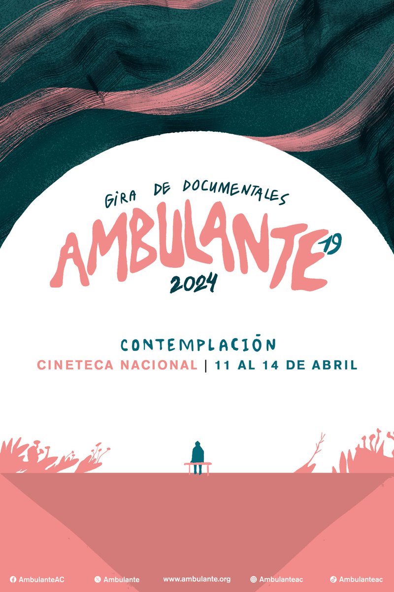 Mañana da inicio la 19° edición de @Ambulante Gira de Documentales en salas de 𝐂𝐢𝐧𝐞𝐭𝐞𝐜𝐚 𝐍𝐚𝐜𝐢𝐨𝐧𝐚𝐥 𝐌𝐞́𝐱𝐢𝐜𝐨 y 𝐂𝐢𝐧𝐞𝐭𝐞𝐜𝐚 𝐍𝐚𝐜𝐢𝐨𝐧𝐚𝐥 𝐝𝐞 𝐥𝐚𝐬 𝐀𝐫𝐭𝐞𝐬. 🎬 ✨ Boletos ya disponibles en cinetecanacional.net