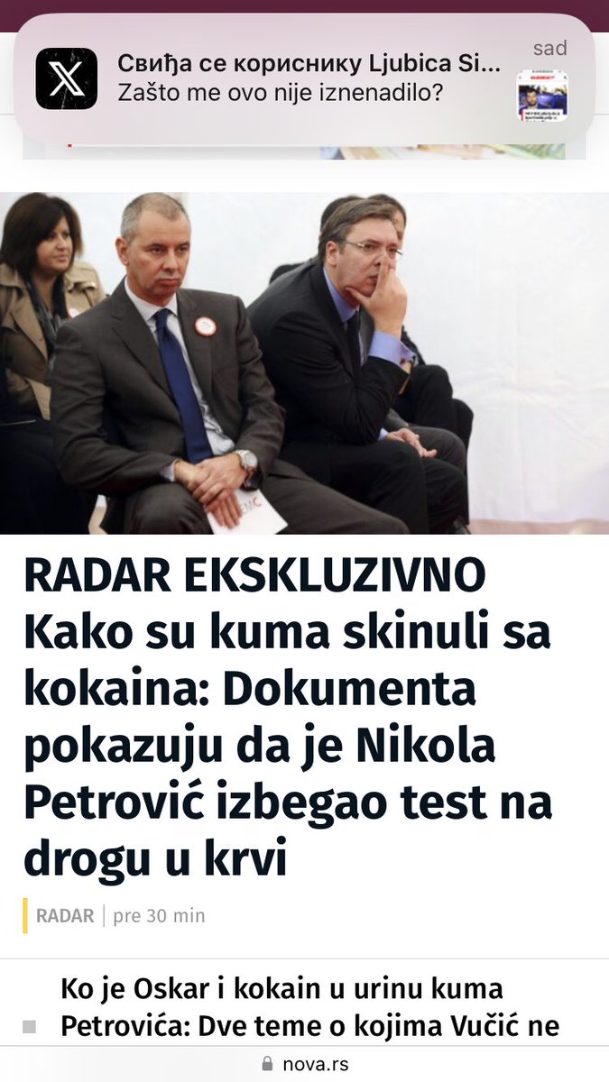 Vučić ovo ne pominje kad nam se obraća.