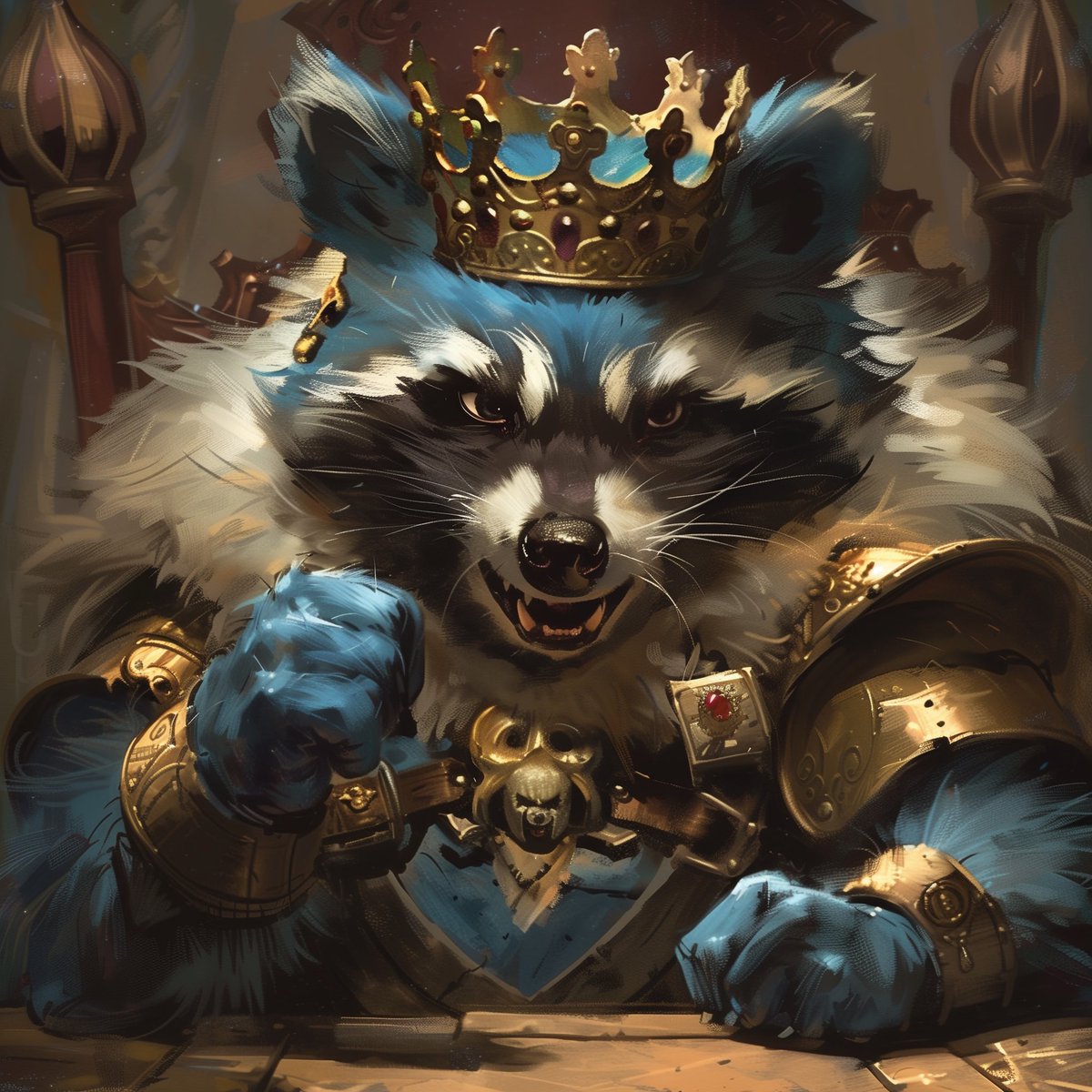 “None of their claims are true. The Vandals are almost completely maxed out on all the human jobs let alone preparing security for Sal’s overly elaborate wedding.” Lutius stormed. 

#aiartwork #ainft #ai #aigen #aigenerated #aistory #aiart