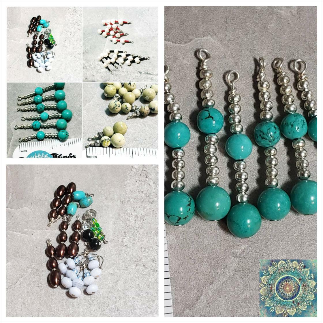 Unmissable! Check out this Bead destash, random selection of assembled Bead Drops. Glass Beads, freshwater pearl beads, glass pearls, turquoise, gemstone destash only at $11.00. 
etsy.com/listing/130819…
#PreMadeDiy #DestashPreMade