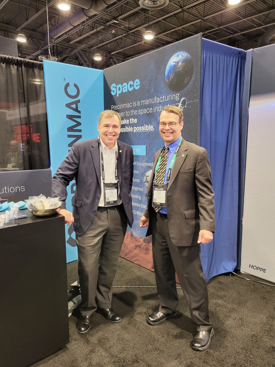 Coalition for Deep Space Exploration (CDSE) (@xploredeepspace) on Twitter photo Meeting with our members <a href="/SpaceSymposium/">Space Symposium</a>
Thanks for the #support <a href="/MajorToolNews/">Major Tool & Machine</a> <a href="/precinmac/">Precinmac</a> good talking with you! Meeting with our members <a href="/SpaceSymposium/">Space Symposium</a>
Thanks for the #support <a href="/MajorToolNews/">Major Tool & Machine</a> <a href="/precinmac/">Precinmac</a> good talking with you!
