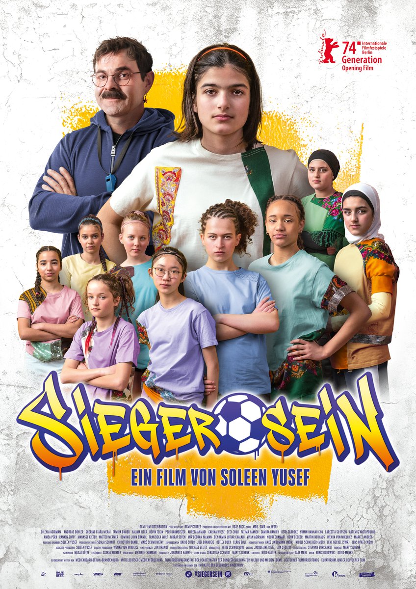 Filmbesprechung zum Integrations-Jugendfilm von der Berlinale SIEGER SEIN von #SoleenYusef; #SiegerSein; #Kino; #Filmkritik: 
babscrazy4film.blogspot.com/2024/04/sieger…; 
Ab 11.4.2024 im Kino!