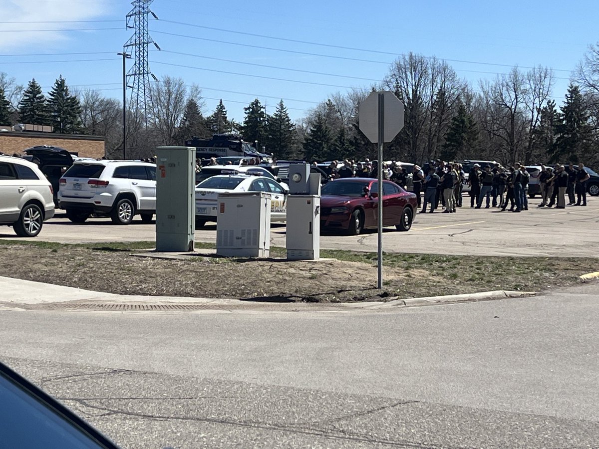 Heavy police presence in Minnetonka. Responding to reports of a shooting. Residents being told to shelter in place.