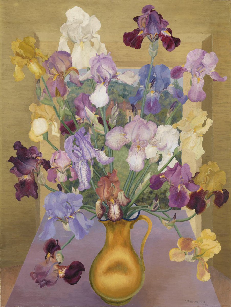 Iris Seedlings,1943
Sir Cedric Morris(British,1889-1932)
Oil on canvas, 122x92 cm.