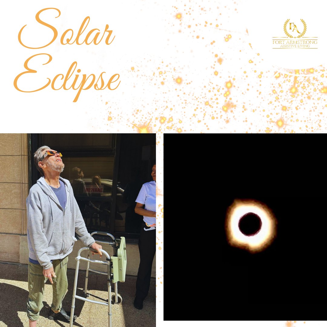 Fort Armstrong residents enjoyed a fantastic time gazing at the eclipse! 🌒🌟 #RoyalEstates #EclipseAdmiration #CommunityFun
