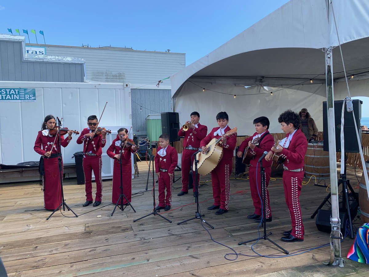Excited to introduce Watsonville's own Mariachi Ilusión this past weekend at the Santa Cruz Wharf in support of the California Ocean Alliance! 🌊🐳