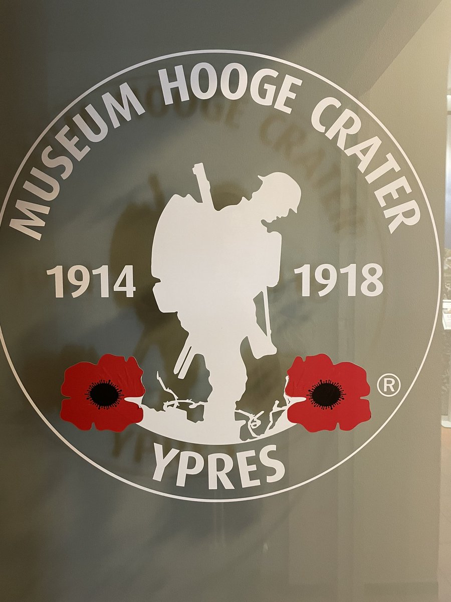 Long day of travel but some amazing visits today! Ypres Salient - Brandhoek CWGC, Hooge Crater Museum and Trench System, Essex Farm and Hill 60. #ExSalientVenturer @thomashardye @SESCCF @PatesGS @CCFcadets @ArmyCadetsUK #bemore @cf_ma7330