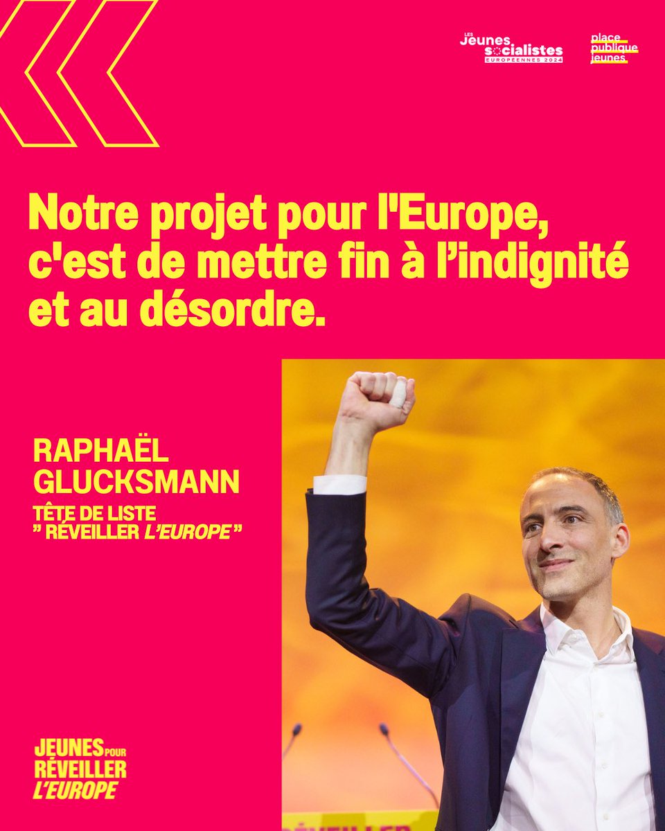 Notre projet pour l'Europe, c'est de mettre fin à l’indignité et au désordre. 👉 @rglucks1 sur @France24_fr #Européennes2024 #RendezVousLe9Juin 🇪🇺