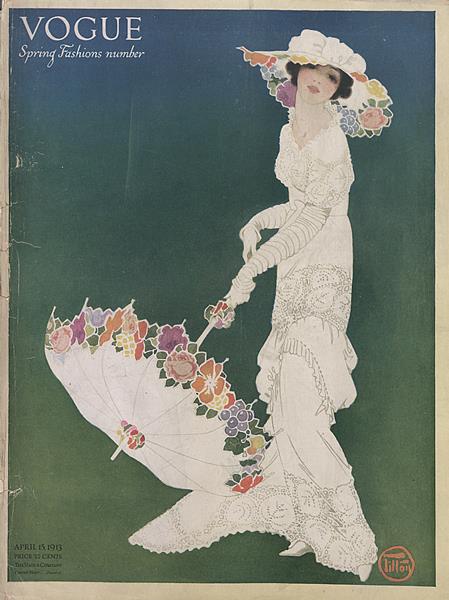 Front cover of Vogue, 15th April 1913