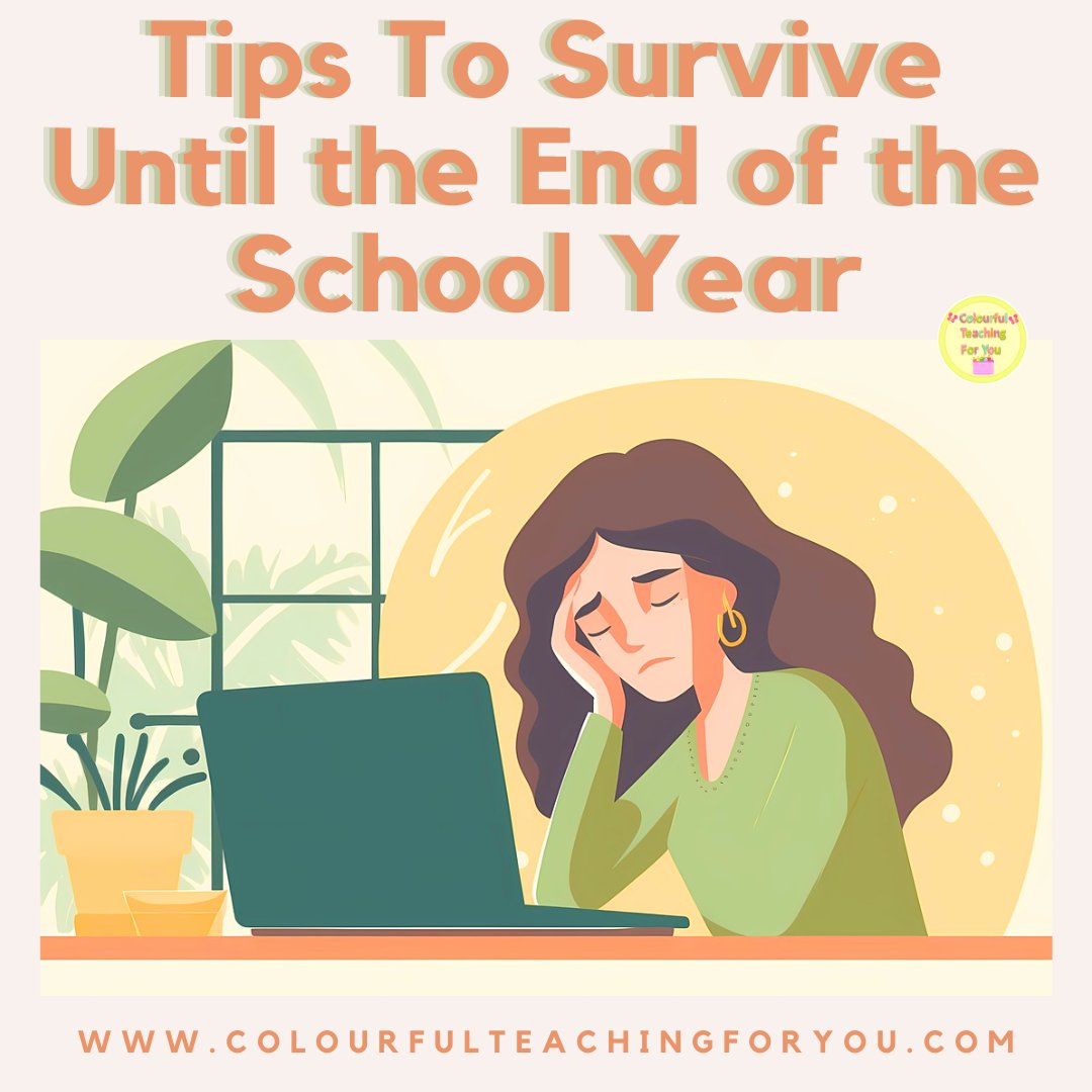 Tips To Survive Until the End of the School Year for Teachers. Video: youtu.be/_oX6cV1ljZ0 Full episode: colourfulteachingforyou.com/2024/04/tips-t… FREE Self Care Resource: colourfulteachingforyou.com/self-care-refl… #TEACHers #teacher #planning #teaching #school #survival #FridayVibes #FridayFreebie #Friday