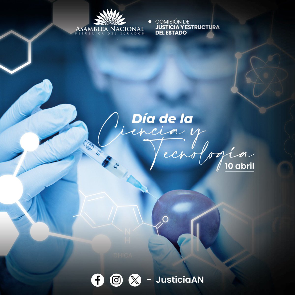 Conmemoramos el Día de la Ciencia y Tecnología, en donde rescatamos el papel fundamental para la sociedad: generando nuevos conocimientos, mejorando la educación y aumentando nuestra calidad de vida. #DíadelaCienciayTecnología