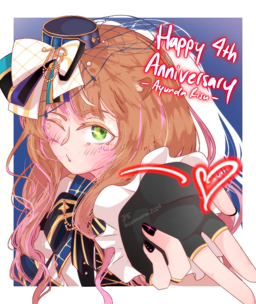 The new costume is SO CUTE
Happy 4th Anniversary Risu!!!

Aaaa manis bangettt😭💕💕💕

#iRISUtration #15x4nniversaryWeek