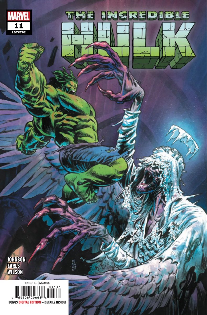 Last one I picked up this week (and my favorite) is Incredible Hulk Issue 11 JUST WOW. The art is great, the monsters and environment are better than ever, and the ties to LUCIFER (!?!?!?) were surprising. Honestly just the best issue overall everything just clicked perfectly