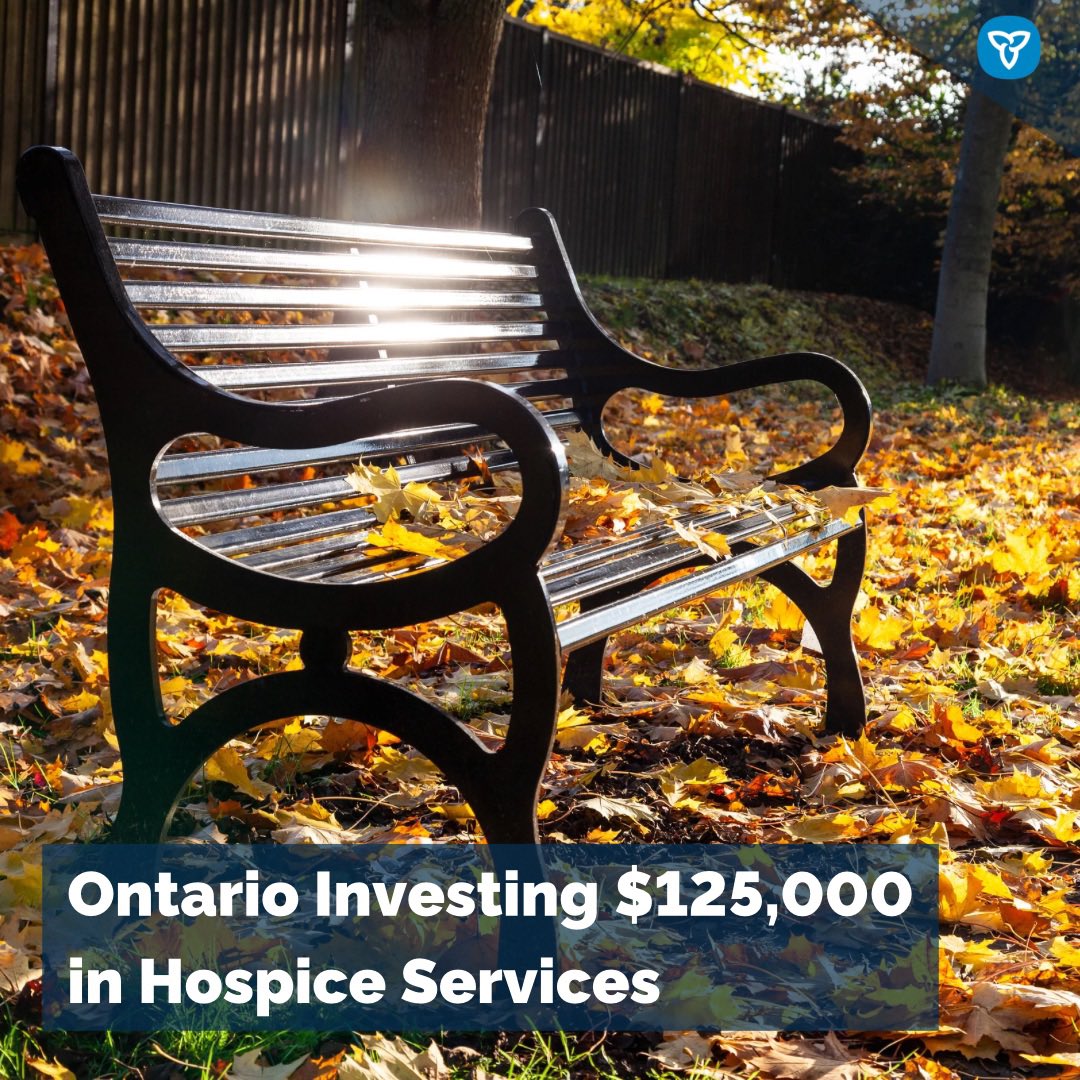 NEW: Our govt is providing @NNPCNNorthBay & @NSHcares each with $12.5k to reflect 3 months of service for 2023-24, annualizing to $50k in 2024-25. This will support the provision of grief & bereavement services for families & caregivers in #NorthBay. fedeli.com/2024/04/10/ont…