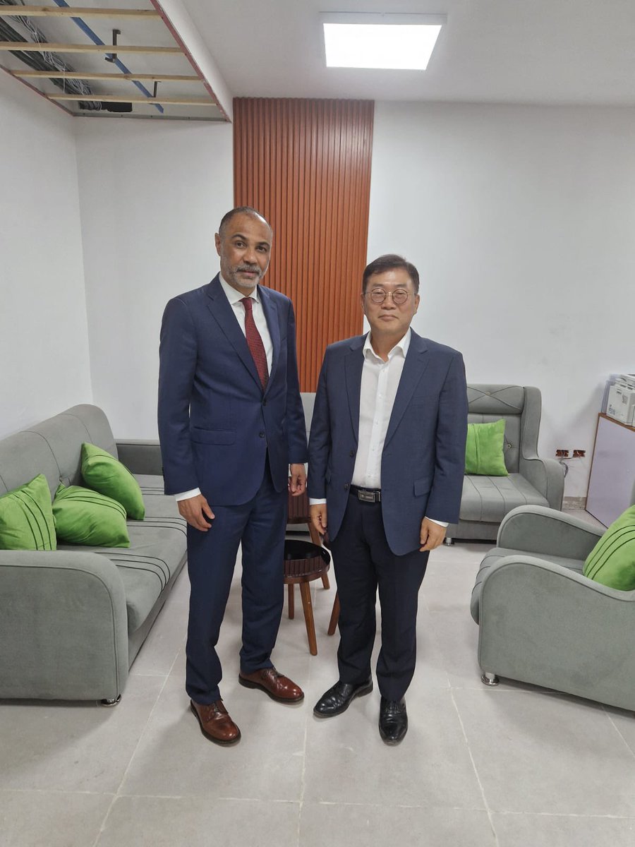 I had aninformative exchange of views w/ Mr. Cho Han Deog, Country Director, Korean International Cooperation Agency (#KOICA) Ethiopia Office on export diversification, value addition & poverty reduction through holistic, integrated & carefully sequenced policies & strategies.