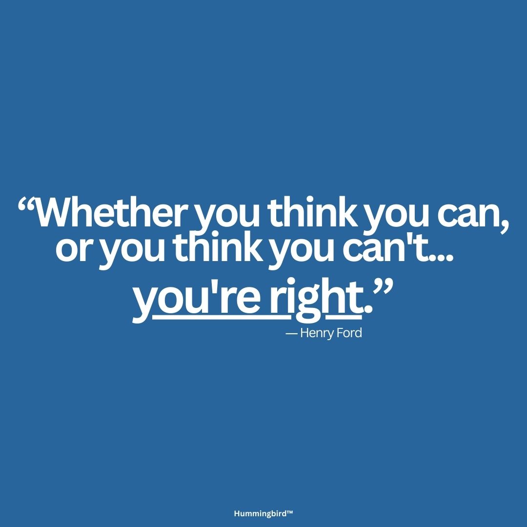 HummingbirdMeta's tweet image. Here's a quiet yet revolutionary truth: what you focus on expands. The more you tell yourself "I can't", the more daunting the challenge will feel. 

So, flip the script and focus on saying "I can", "I will" - to make space for a future you who'll say "I did".

#entrepreneurship