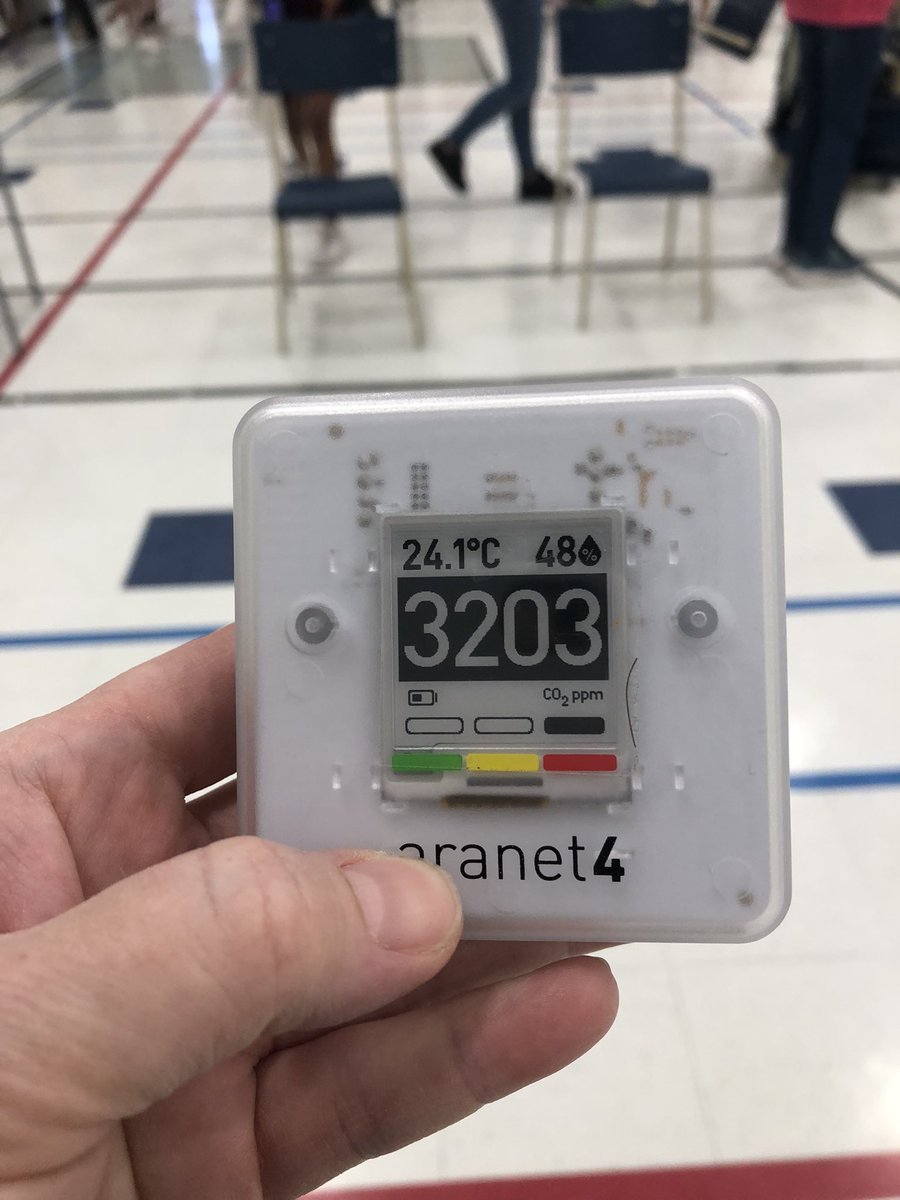 .@Sflecce, instead of moaning about teachers being absent, how about cleaning the air in our public schools to reduce risk of illness? How is this acceptable for a primary girls’ bball tournament? School board has assured me HVAC is “normal”. #iaq @ONSchoolSafety @OttCatholicSB