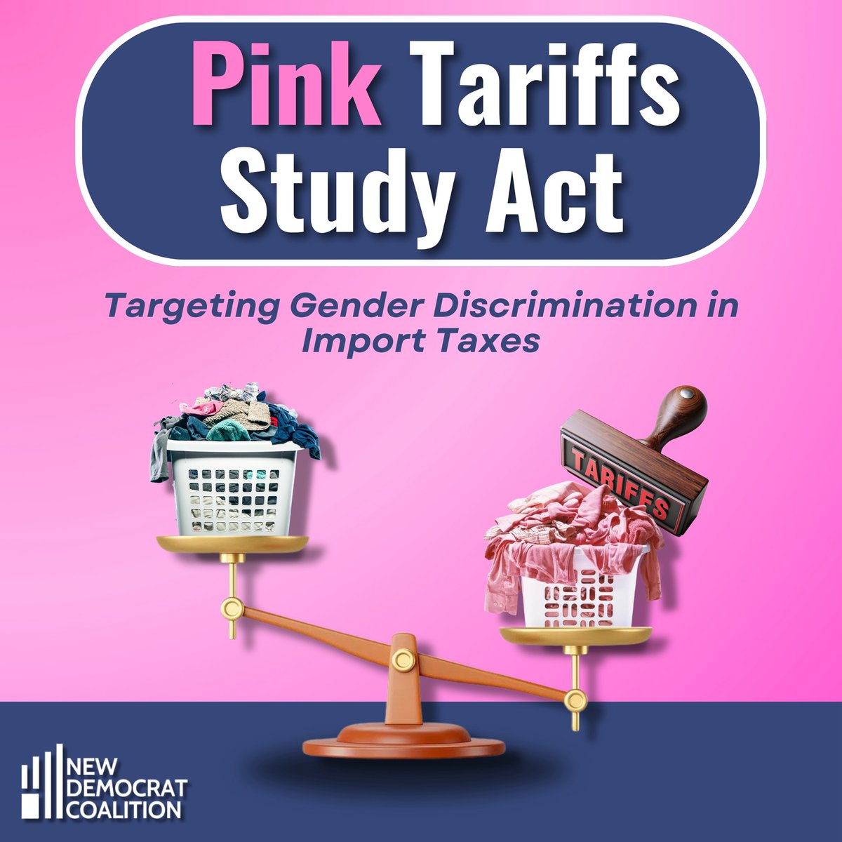 Pink tariffs may directly contribute to women paying more for everyday goods than men, including everything from razors to clothes. That's why New Dems @RepFletcher & @RepPettersen are introducing the Pink Tariffs Study Act to examine the prevalence and impact of pink tariffs.