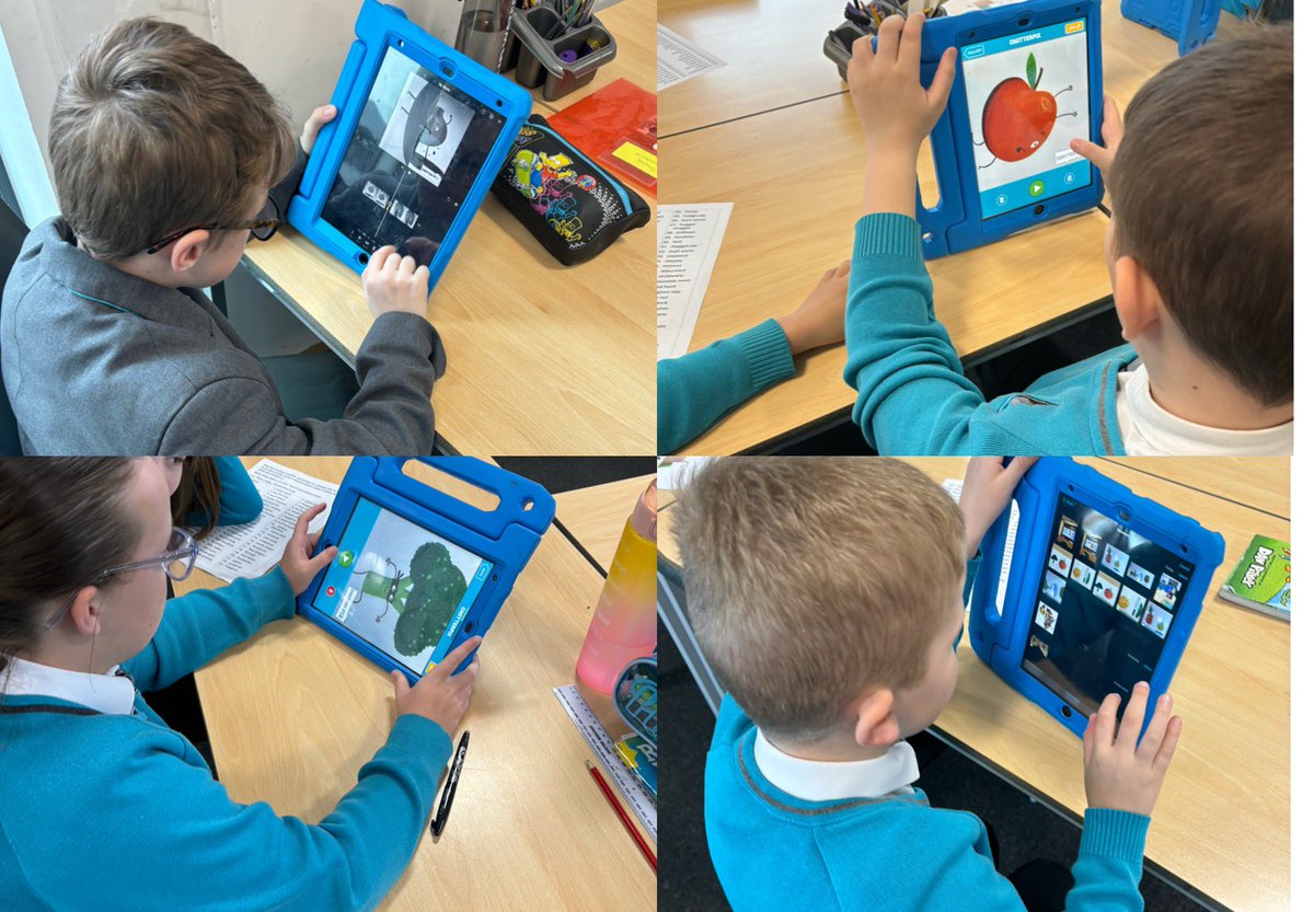 We enjoyed some ‘app smashing’ this morning to create some Shakespearean insults linked to our new literacy story!