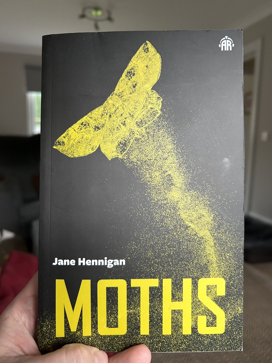 Just finished Moths by @Jane_the_pain. A really interesting exploration of what a world without men might be like. Also brilliantly depicts the horrors of a society in rapid collapse due to disease. Recommended!