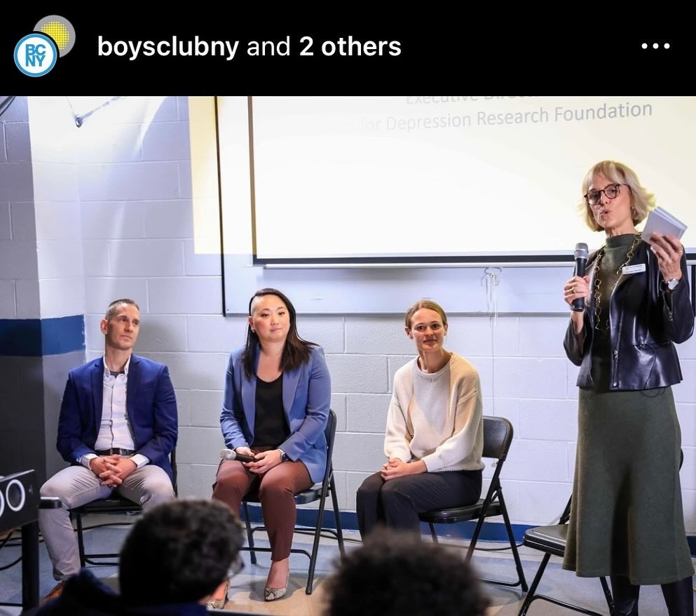 Der_Scientist's tweet image. Such a great experience being part of this fantastic panel on Teen Mental Health and the role of social media last week! Great initiative by @_HDRF and @BoysClubNY