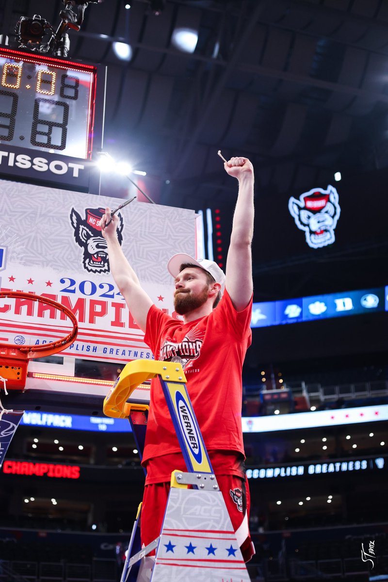 Thank you #WPN! Representing this university has been a dream come true and helping to deliver an ACC Championship and Final Four to Raleigh was beyond special to me. Excited to see what the next chapter has in store for me. Go Pack!