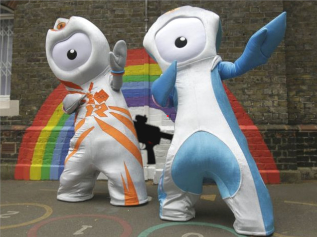 realgunpowdr's tweet photo. Brits latest attempt to curb 3D printed guns: 
"Development of a fun mascot to persuade young people that 3D-printed Guns are not smart or fun."