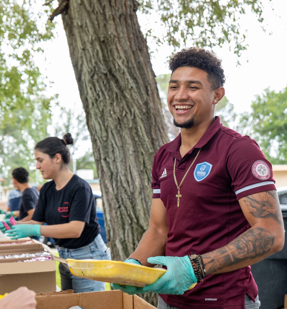 📍 Aggie Spots: Aggie Cupboard Aggie Cupboard supports the NMSU community, offering free supplementary food assistance to address food insecurity and hunger awareness. To learn more about their distribution and food drop-off hours, visit buff.ly/3vyxaQd