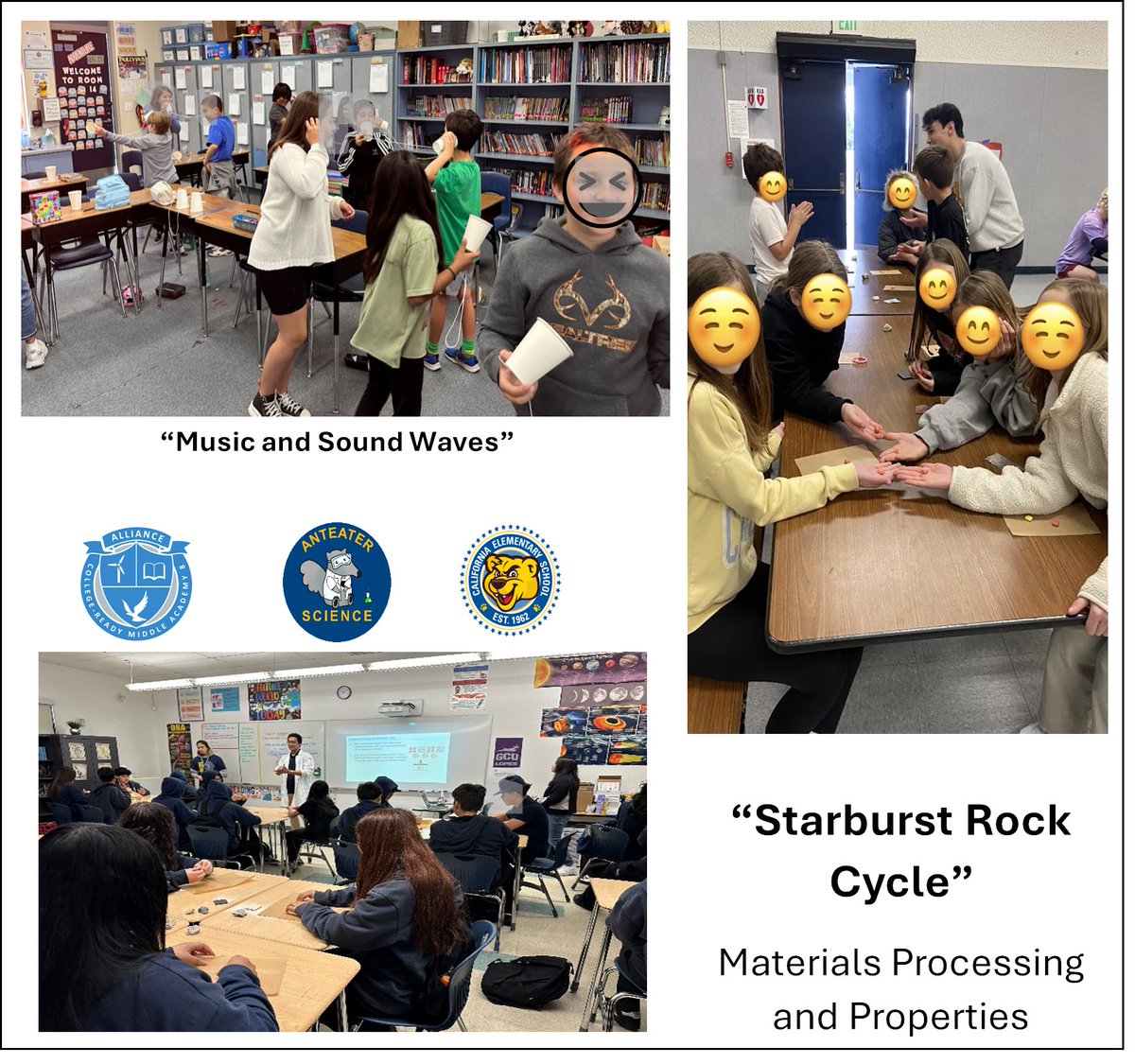 We collaborate w/local communities &amp; schools to foster interest in #science, #technology, #engineering, #mathematics (#STEM) careers for K-12 students, showcasing scientific and technological breakthroughs relevant to our research. #STEMeducation 
rragan@uci.edu; helen.le@uci.edu