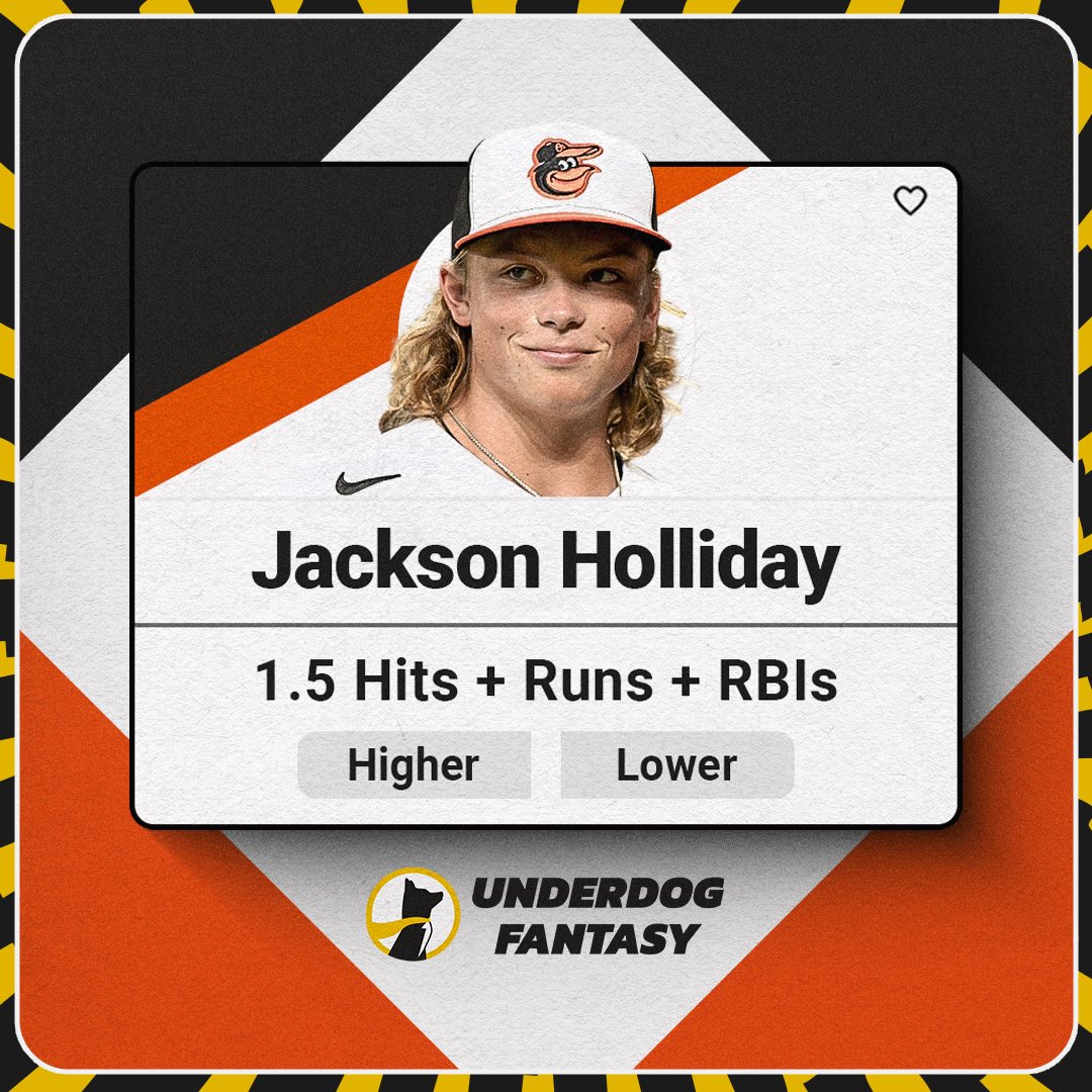 Special teams. Special players. Special plays ☝️ For every hit in Jackson Holliday's MLB debut, we are sending an entry to win $200 to 10 people who repost this and reply with their Underdog username 💰