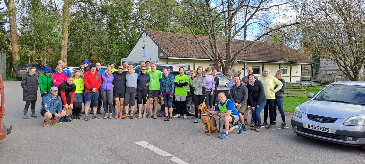 A little bit more sun for our 2nd summer run at Stourpaine.  Great turnout, and a few hills involved! #Summer #running