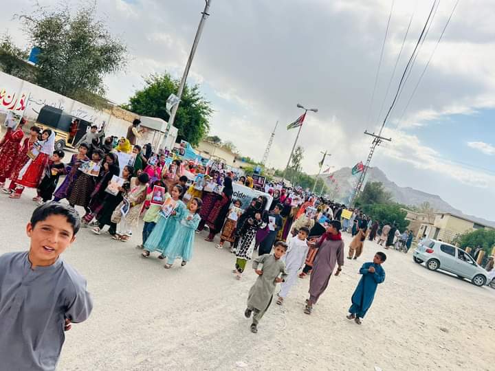Glimpses from the protest held in khuzdar on the first day of eid, against baloch genocide & for the safe release of forcibly disappeared baloch people.

#BalochistanProtestOnEid 
#ThisEidAskForRelease
#ReleaseAllBalochMissingPersons
