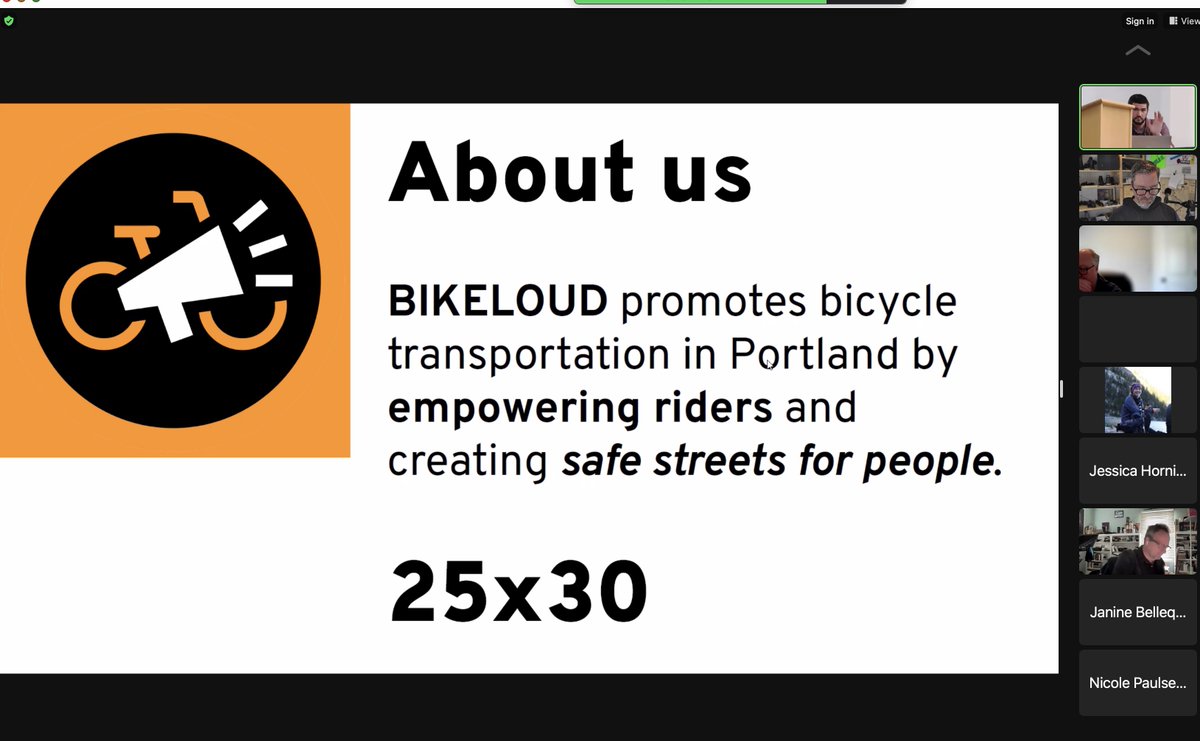 Very cool to see @bikeloudpdx presenting at @oregonmetro Quarterly Trails Forum right now. This mtng brings together trail planners & advocates from around the region and state.